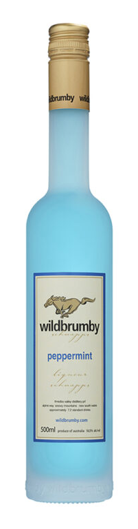 Wildbrumby Peppermint Liqueur Schnapps 500mL