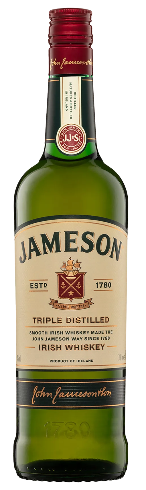 Jameson Irish Whiskey 700mL