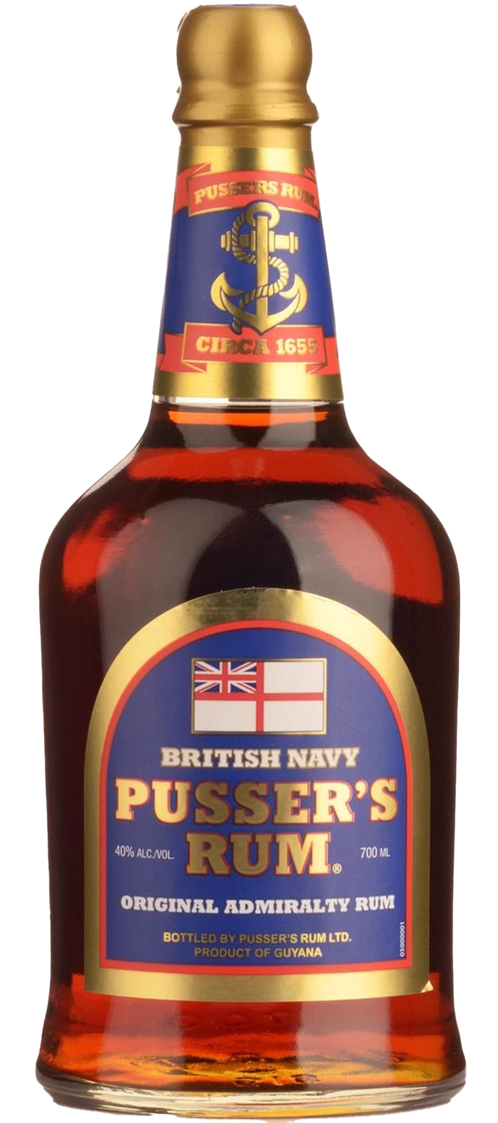 Pusser's British Navy Rum 700mL