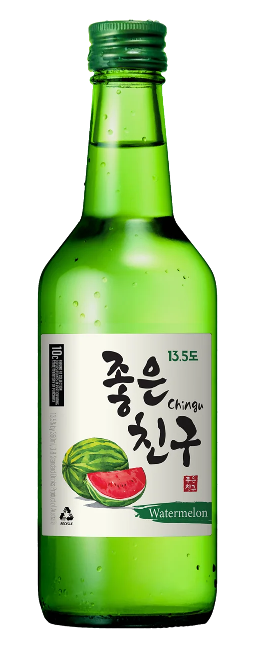 Chingu Watermelon Soju 360mL