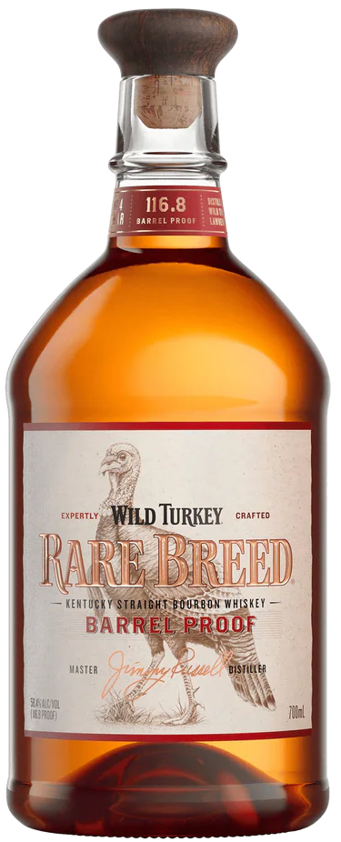 Wild Turkey Rare Breed Barrel Proof Bourbon Whiskey 700ml