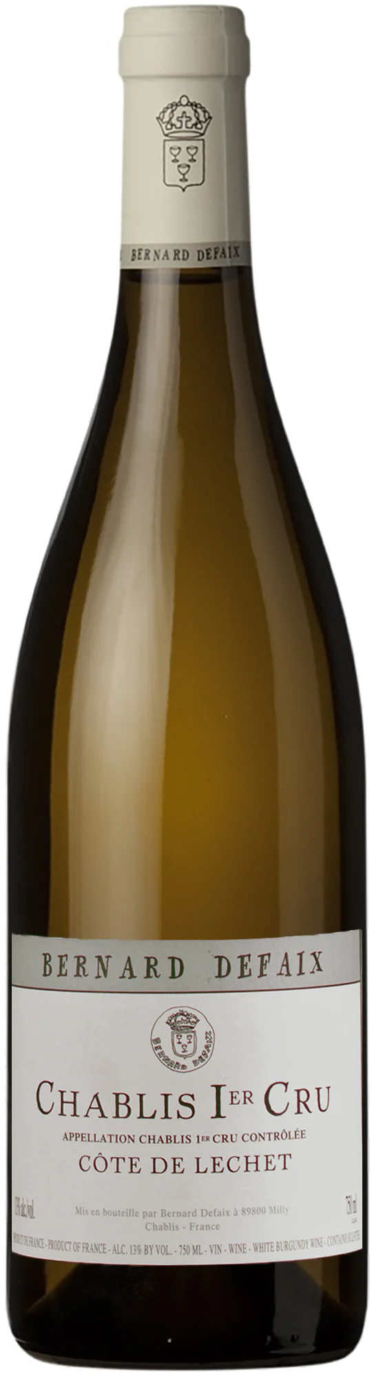 Bernard Defaix Chablis 1er Cru Côte de Léchet 750mL