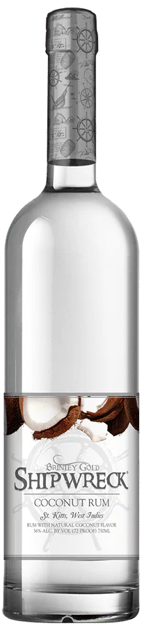 Brinley Shipwreck Coconut Rum 750mL